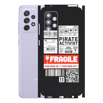 Samsung A/S Series Phone Skins (All Models) - Handle With Care - Matte Finish (M-99) Samsung Galaxy A72