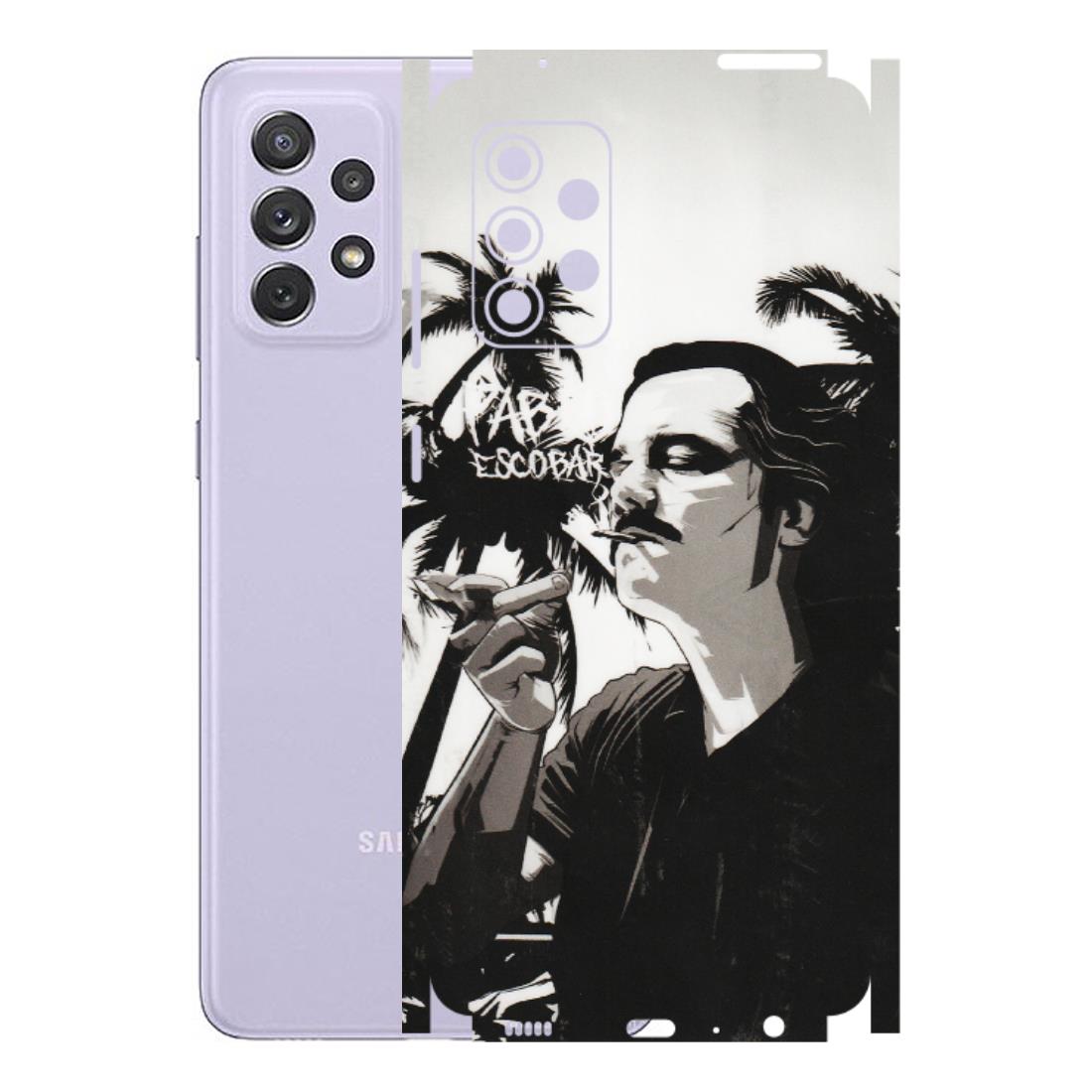 Samsung A/S Series Phone Skins (All Models) - Pab Escobar - Transparent Finish (T-05) Samsung Galaxy A72