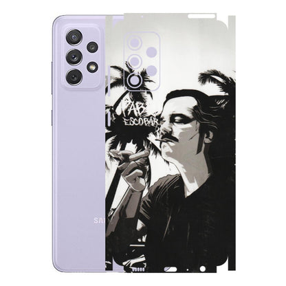 Samsung A/S Series Phone Skins (All Models) - Pab Escobar - Transparent Finish (T-05) Samsung Galaxy A72