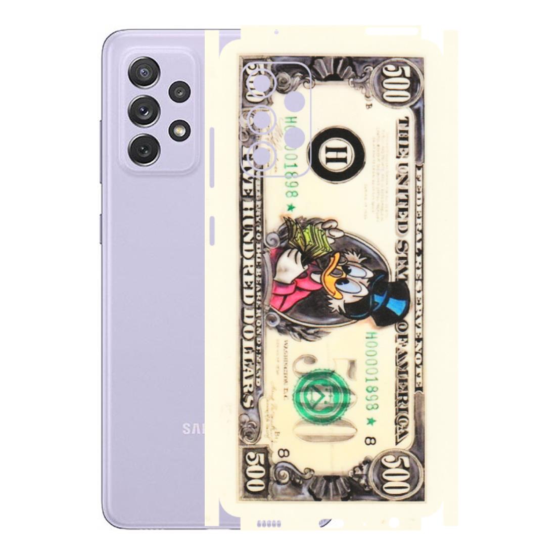 Samsung A/S Series Phone Skins (All Models) - Five Hundred Dollar Duck - Transparent Finish (T-15) Samsung Galaxy A72