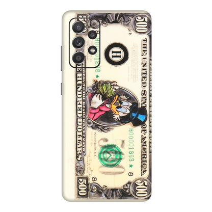 Samsung A/S Series Phone Skins (All Models) - Five Hundred Dollar Duck - Transparent Finish (T-15) Samsung Galaxy A72