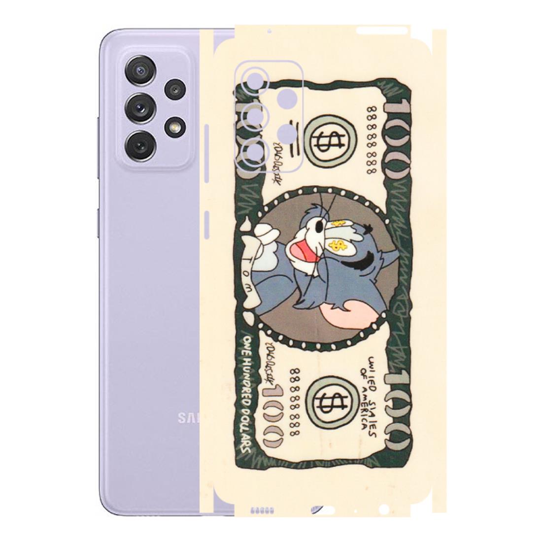 Samsung A/S Series Phone Skins (All Models) - One Hundred Dollar Tom - Transparent Finish (T-16) Samsung Galaxy A72