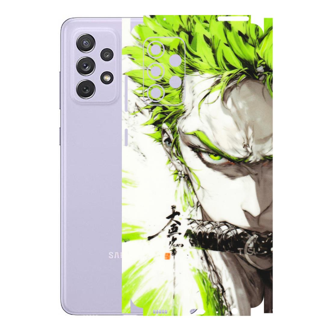 Samsung A/S Series Phone Skins (All Models) - Roro Taku Anime - Transparent Finish (T-18) Samsung Galaxy A72