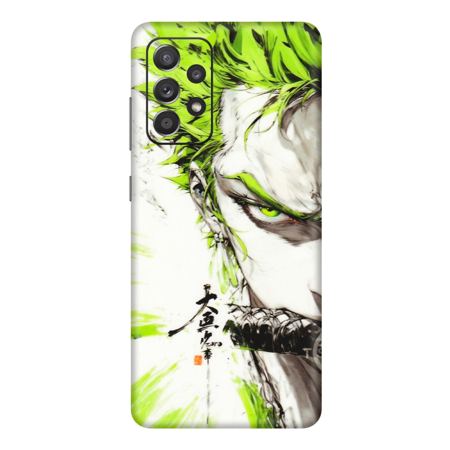 Samsung A/S Series Phone Skins (All Models) - Roro Taku Anime - Transparent Finish (T-18) Samsung Galaxy A72