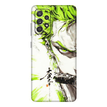 Samsung A/S Series Phone Skins (All Models) - Roro Taku Anime - Transparent Finish (T-18) Samsung Galaxy A72