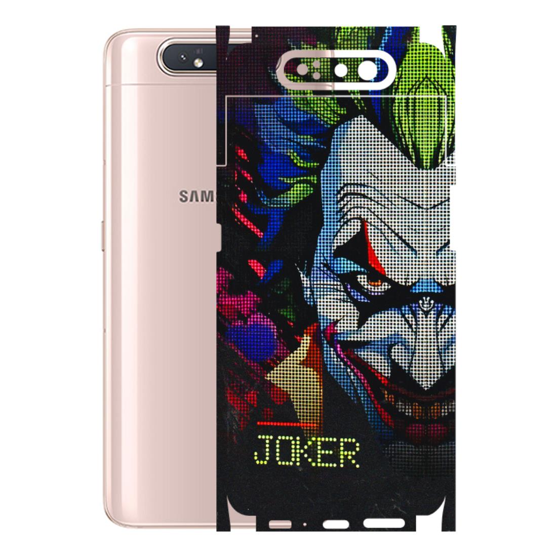 Samsung A/S Series Phone Skins (All Models) - Joker Dot Matrix - 3D Embossed Finish (L-08) Samsung Galaxy A80