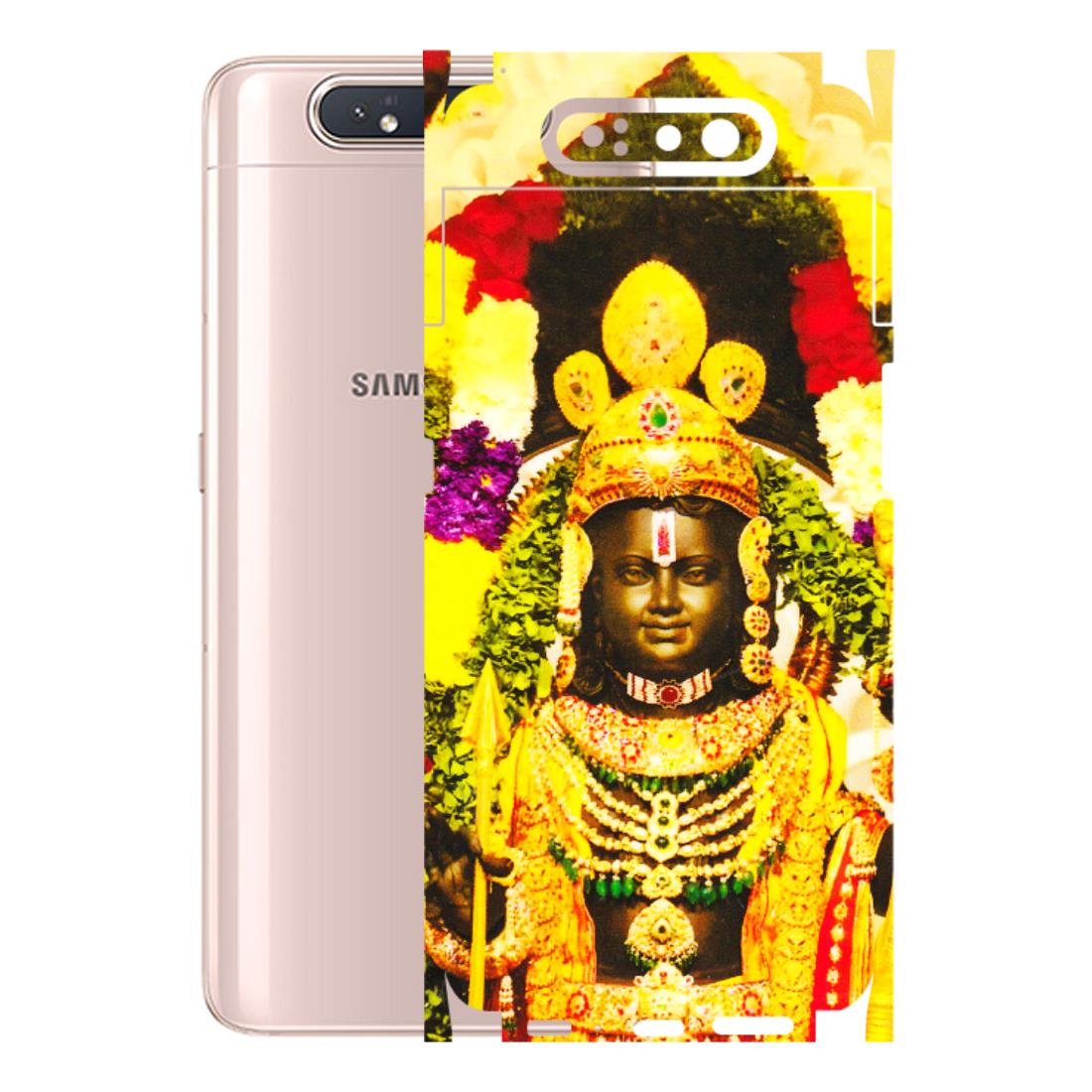 Samsung A/S Series Phone Skins (All Models) - Ram Lalla Ayodhya - 3D Embossed Finish (L-103) Samsung Galaxy A80