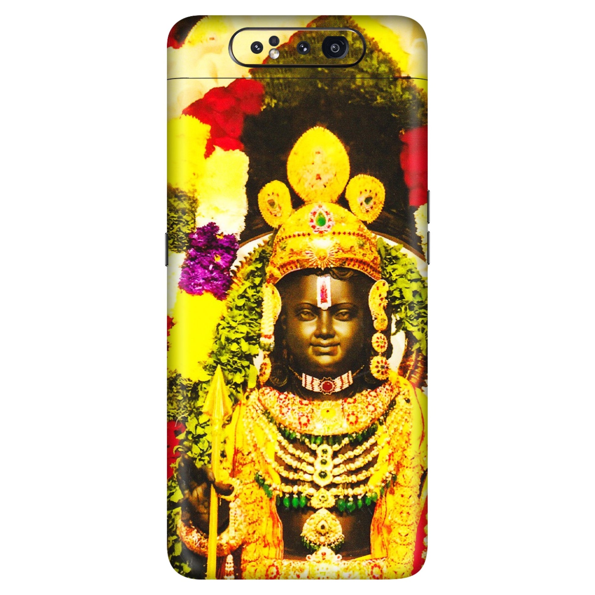 Samsung A/S Series Phone Skins (All Models) - Ram Lalla Ayodhya - 3D Embossed Finish (L-103) Samsung Galaxy A80
