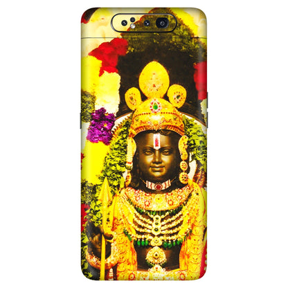 Samsung A/S Series Phone Skins (All Models) - Ram Lalla Ayodhya - 3D Embossed Finish (L-103) Samsung Galaxy A80