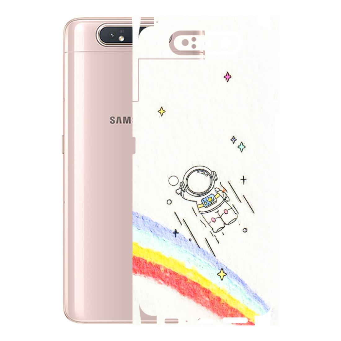 Samsung A/S Series Phone Skins (All Models) - Milkyway Astronaut - 3D Embossed Finish (L-110) Samsung Galaxy A80