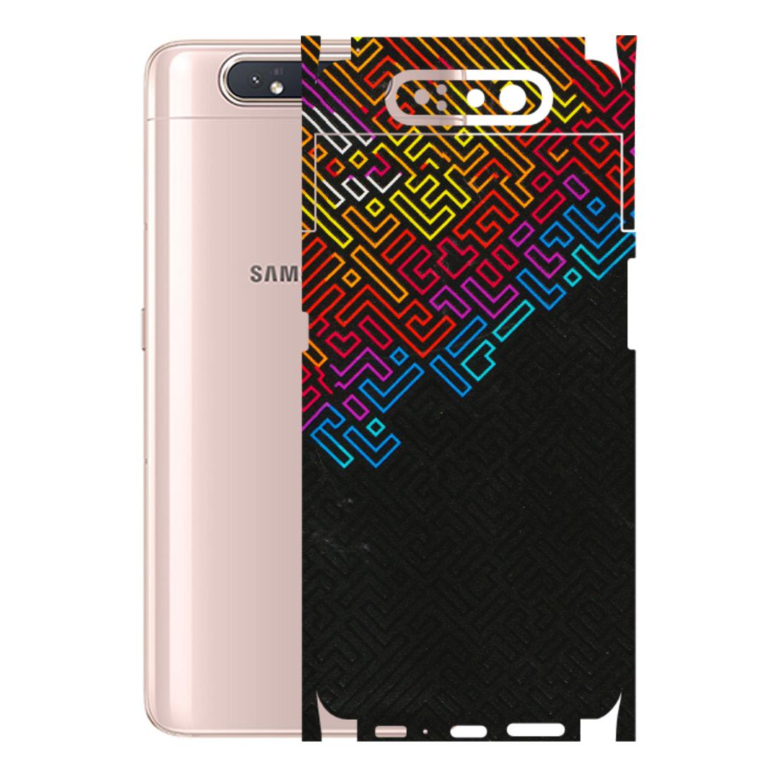 Samsung A/S Series Phone Skins (All Models) - Dotme Pattern Art - 3D Embossed Finish (L-121) Samsung Galaxy A80