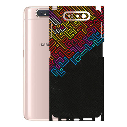 Samsung A/S Series Phone Skins (All Models) - Dotme Pattern Art - 3D Embossed Finish (L-121) Samsung Galaxy A80