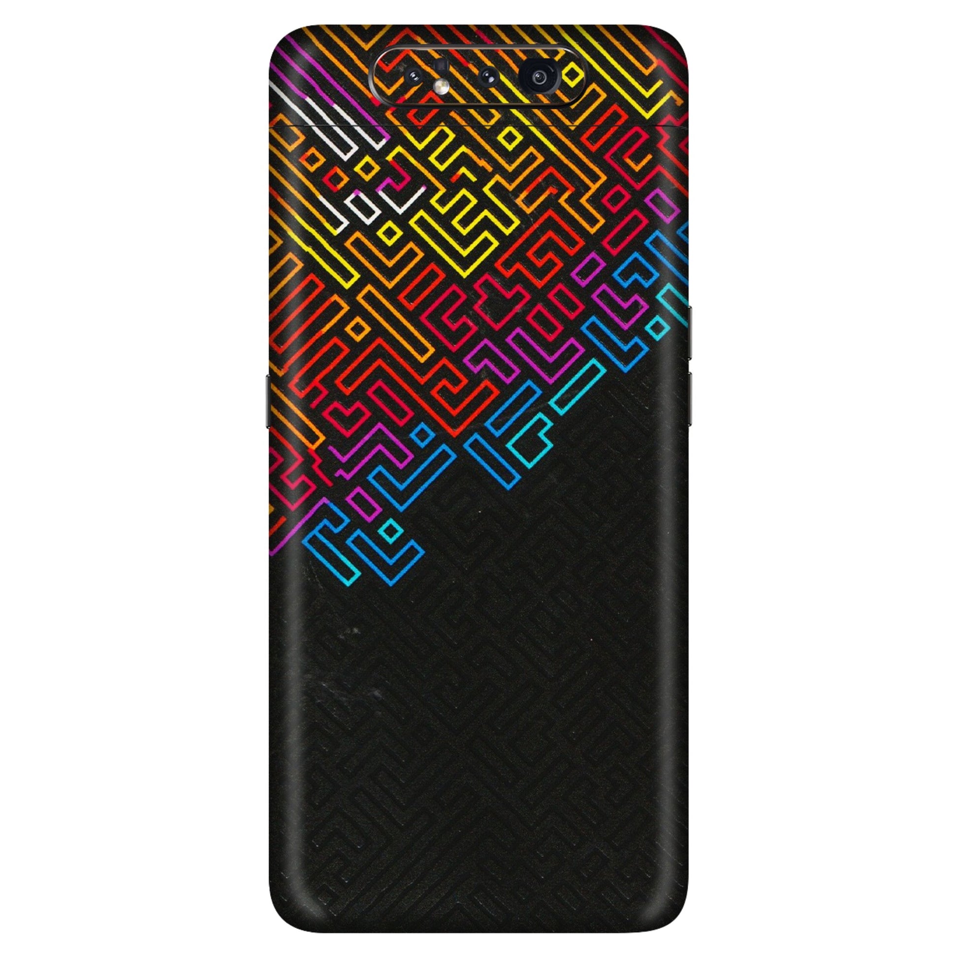 Samsung A/S Series Phone Skins (All Models) - Dotme Pattern Art - 3D Embossed Finish (L-121) Samsung Galaxy A80