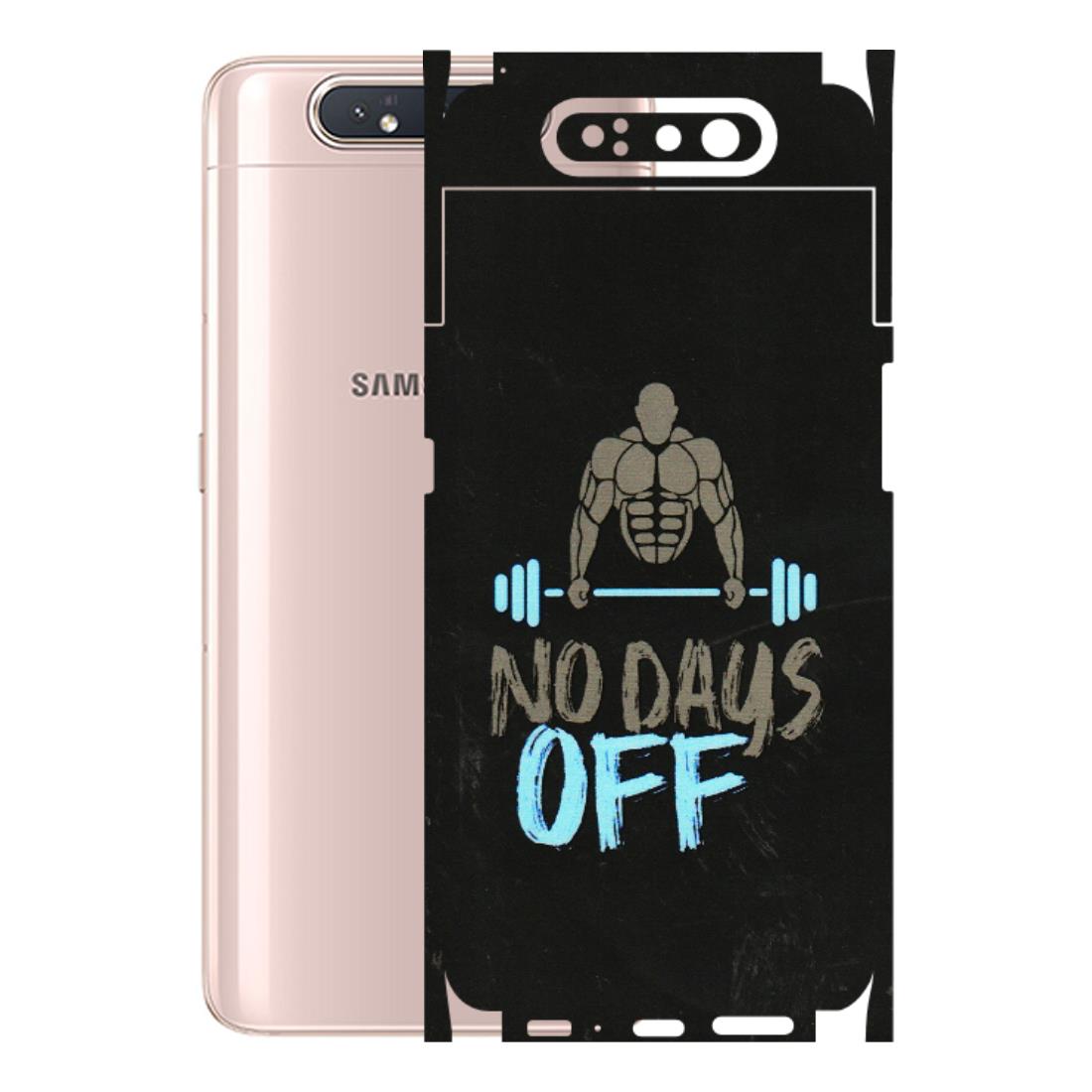 Samsung A/S Series Phone Skins (All Models) - Gym Lover - 3D Embossed Finish (L-127) Samsung Galaxy A80