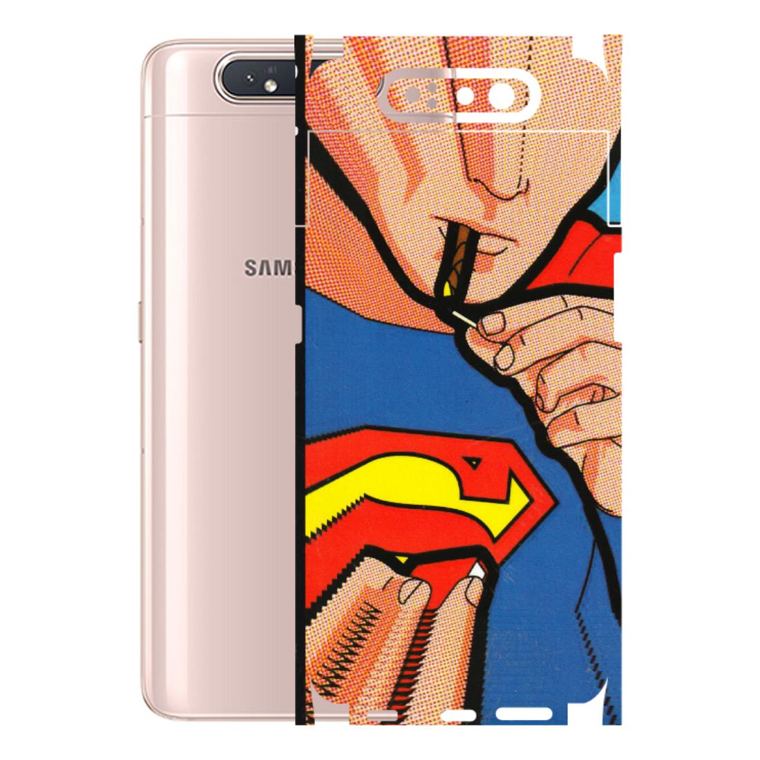 Samsung A/S Series Phone Skins (All Models) - Superman Sutta - 3D Embossed Finish (L-130) Samsung Galaxy A80