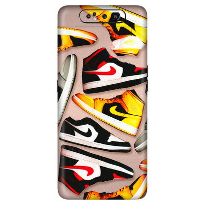 Samsung A/S Series Phone Skins (All Models) - Sneaker Lover - 3D Embossed Finish (L-135) Samsung Galaxy A80