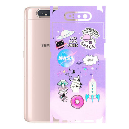 Samsung A/S Series Phone Skins (All Models) - I Need My Nasa Skin - 3D Embossed Finish (L-149) Samsung Galaxy A80