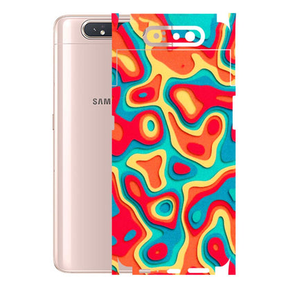 Samsung A/S Series Phone Skins (All Models) - Abstract Swirl - 3D Embossed Finish (L-150) Samsung Galaxy A80