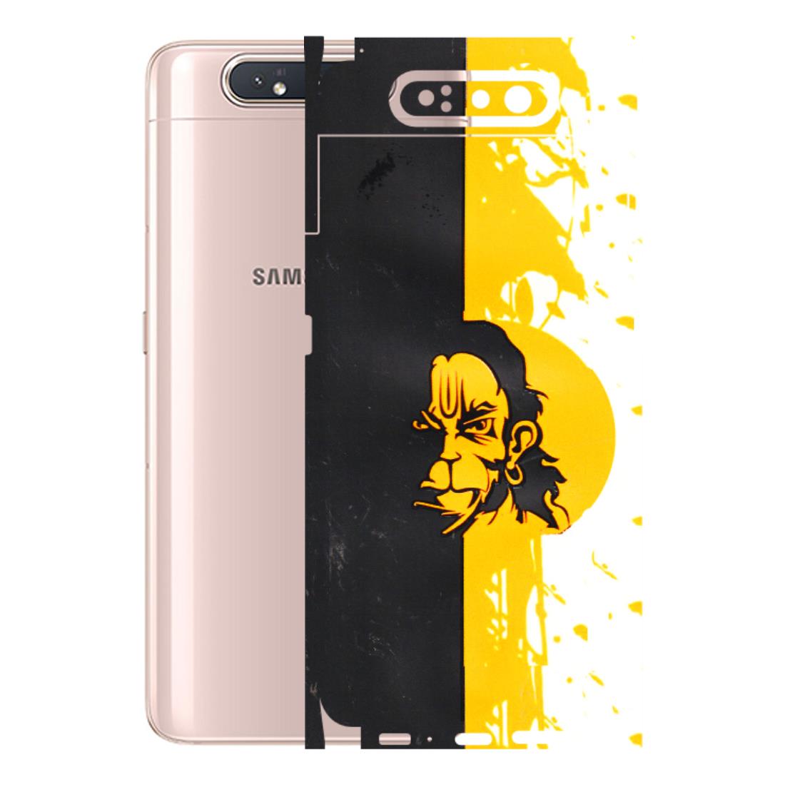 Samsung A/S Series Phone Skins (All Models) - Bajrangbali - 3D Embossed Finish (L-151) Samsung Galaxy A80