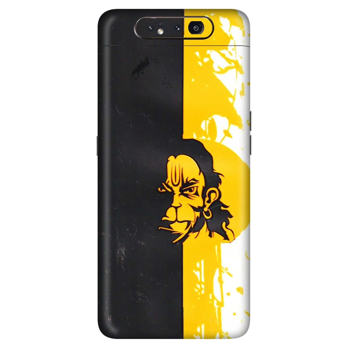 Samsung A/S Series Phone Skins (All Models) - Bajrangbali - 3D Embossed Finish (L-151) Samsung Galaxy A80