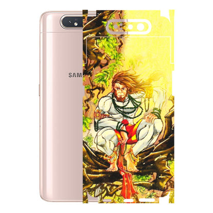 Samsung A/S Series Phone Skins (All Models) - Lord Hanuman - 3D Embossed Finish (L-152) Samsung Galaxy A80