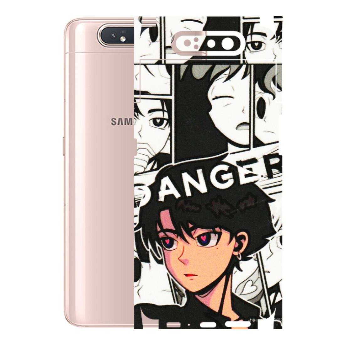 Samsung A/S Series Phone Skins (All Models) - Danger Anime - 3D Embossed Finish (L-155) Samsung Galaxy A80