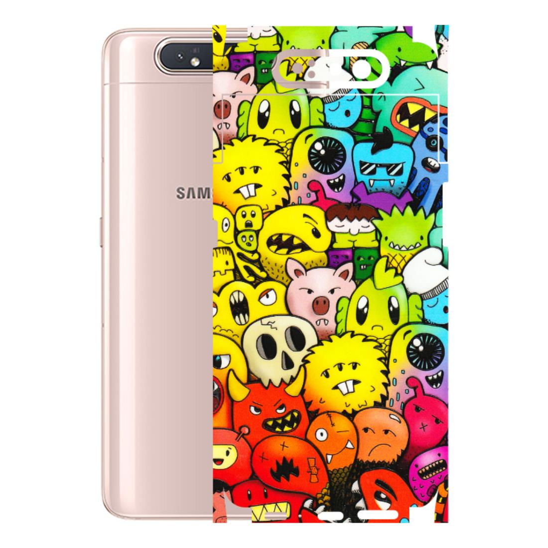 Samsung A/S Series Phone Skins (All Models) - Angry Funkies - 3D Embossed Finish (L-169) Samsung Galaxy A80