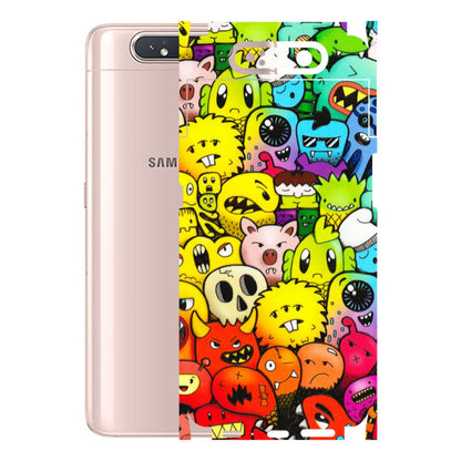 Samsung A/S Series Phone Skins (All Models) - Angry Funkies - 3D Embossed Finish (L-169) Samsung Galaxy A80