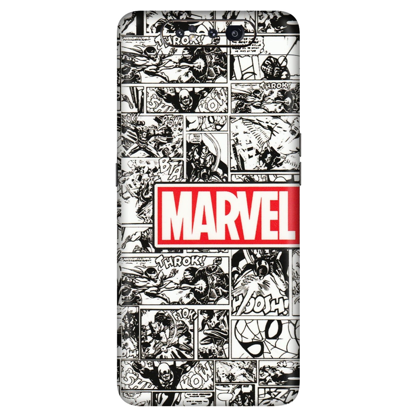 Samsung A/S Series Phone Skins (All Models) - Marvel Comic - 3D Embossed Finish (L-171) Samsung Galaxy A80
