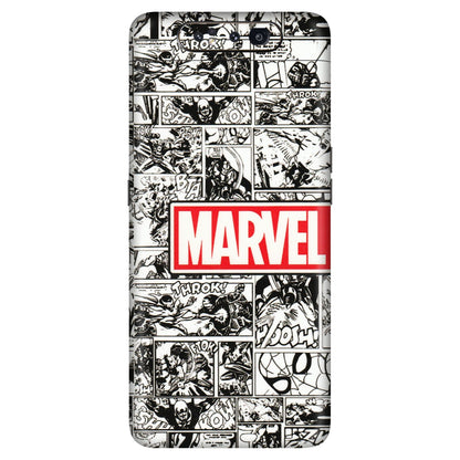 Samsung A/S Series Phone Skins (All Models) - Marvel Comic - 3D Embossed Finish (L-171) Samsung Galaxy A80