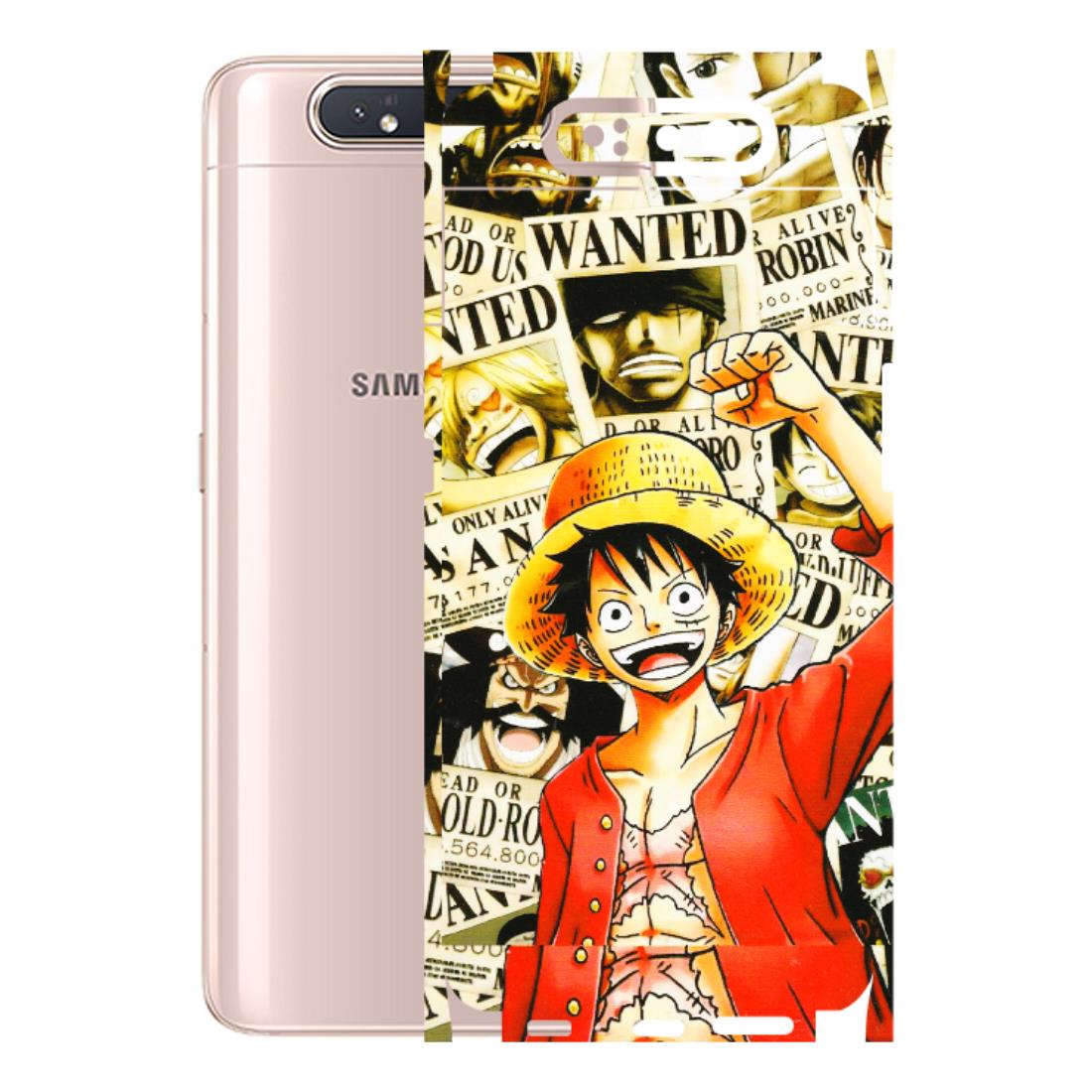 Samsung A/S Series Phone Skins (All Models) - Luffy Anime - 3D Embossed Finish (L-177) Samsung Galaxy A80