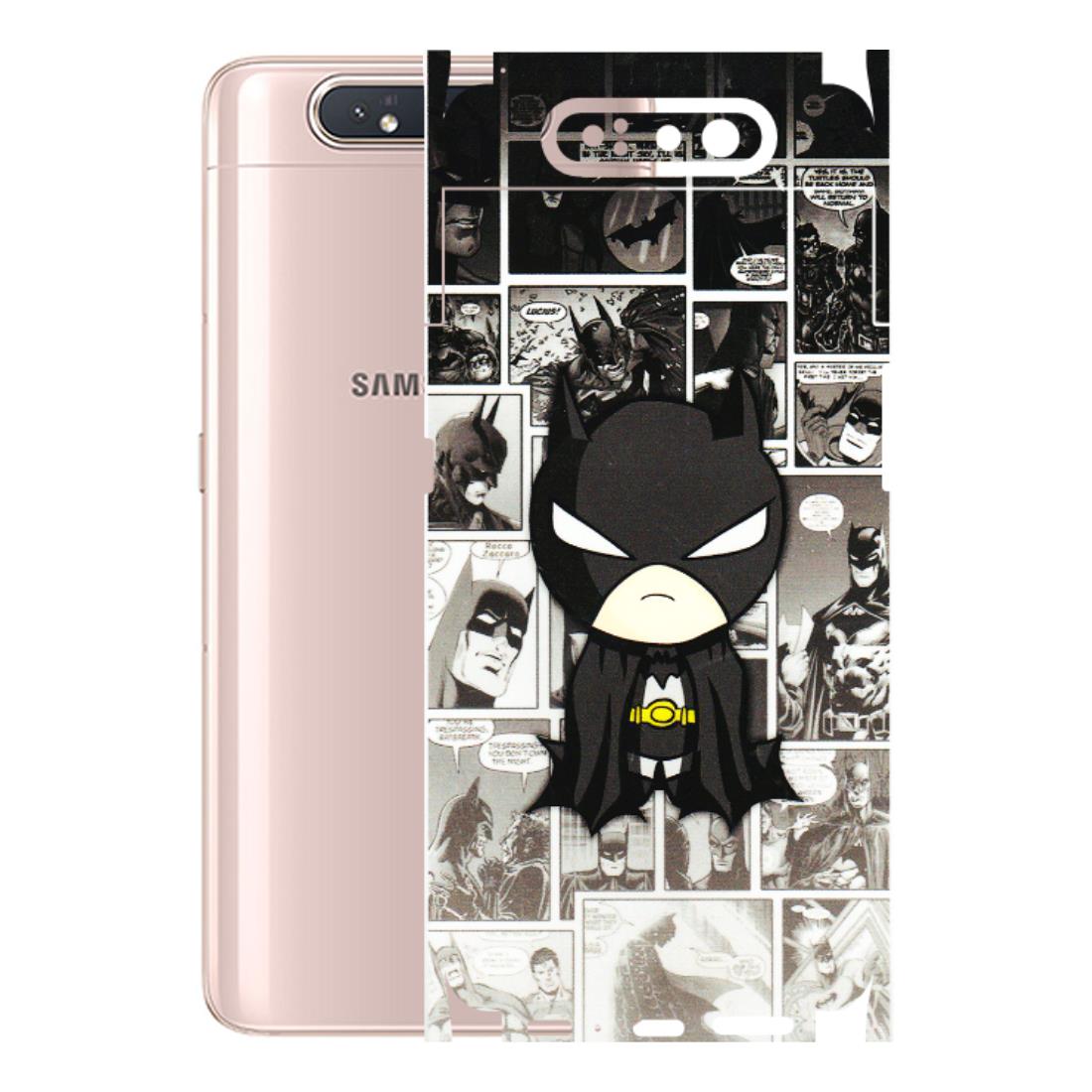 Samsung A/S Series Phone Skins (All Models) - Toon Batman - 3D Embossed Finish (L-182) Samsung Galaxy A80