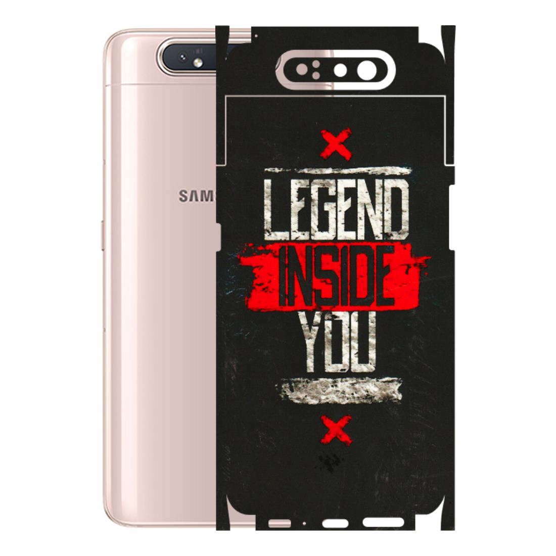 Samsung A/S Series Phone Skins (All Models) - Legend Inside You - 3D Embossed Finish (L-186) Samsung Galaxy A80