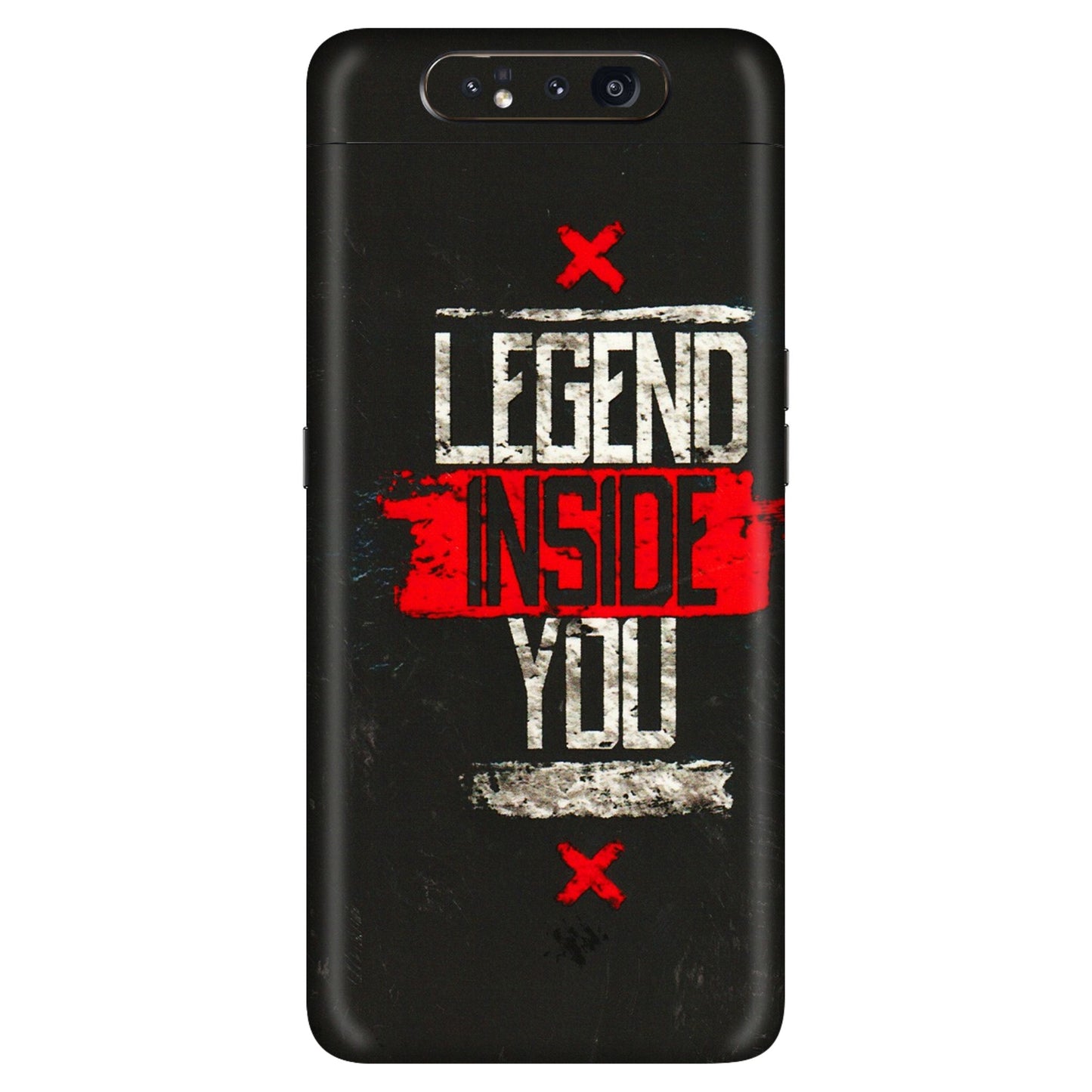 Samsung A/S Series Phone Skins (All Models) - Legend Inside You - 3D Embossed Finish (L-186) Samsung Galaxy A80