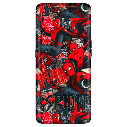 Samsung A/S Series Phone Skins (All Models) - SpiderMan Cool - 3D Embossed Finish (L-188) Samsung Galaxy A80