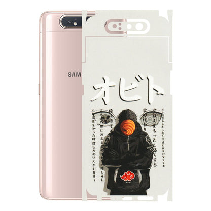 Samsung A/S Series Phone Skins (All Models) - Obito Anime Eye - 3D Embossed Finish (L-19) Samsung Galaxy A80