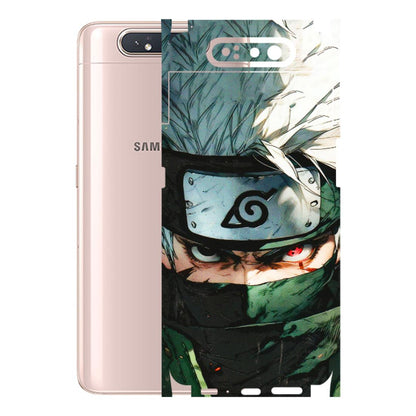 Samsung A/S Series Phone Skins (All Models) - Kakashi Red Eye Focus - 3D Embossed Finish (L-227) Samsung Galaxy A80