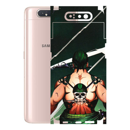 Samsung A/S Series Phone Skins (All Models) - Zoro Anime - 3D Embossed Finish (L-23) Samsung Galaxy A80