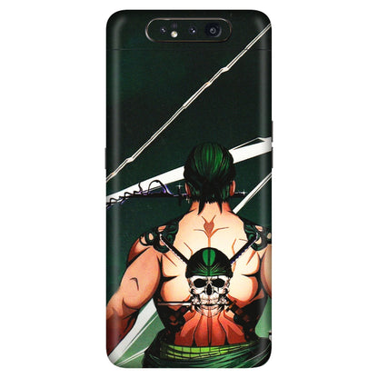 Samsung A/S Series Phone Skins (All Models) - Zoro Anime - 3D Embossed Finish (L-23) Samsung Galaxy A80