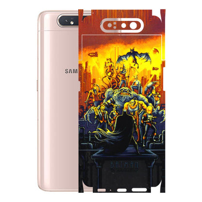 Samsung A/S Series Phone Skins (All Models) - Games Doodles - 3D Embossed Finish (L-24) Samsung Galaxy A80