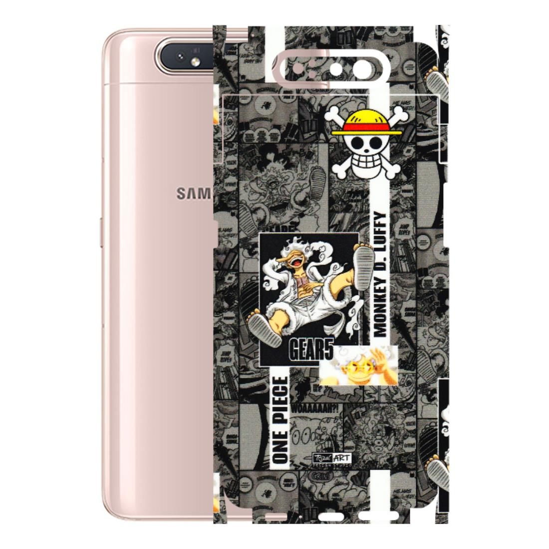Samsung A/S Series Phone Skins (All Models) - Cuffy Anime MonkeyCamic - 3D Embossed Finish (L-242) Samsung Galaxy A80