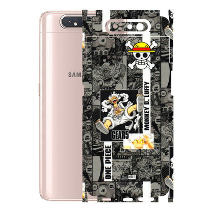 Samsung A/S Series Phone Skins (All Models) - Cuffy Anime MonkeyCamic - 3D Embossed Finish (L-242) Samsung Galaxy A80