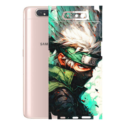 Samsung A/S Series Phone Skins (All Models) - Kakashi Side Profile - 3D Embossed Finish (L-249) Samsung Galaxy A80