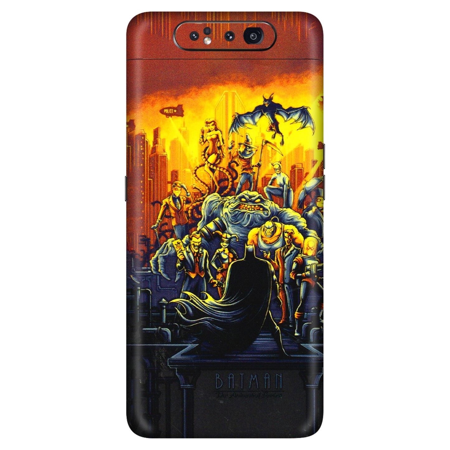 Samsung A/S Series Phone Skins (All Models) - Games Doodles - 3D Embossed Finish (L-24) Samsung Galaxy A80