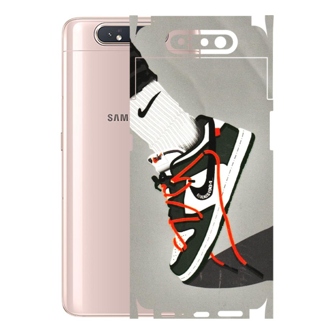Samsung A/S Series Phone Skins (All Models) - New Grey Sneaker - 3D Embossed Finish (L-261) Samsung Galaxy A80