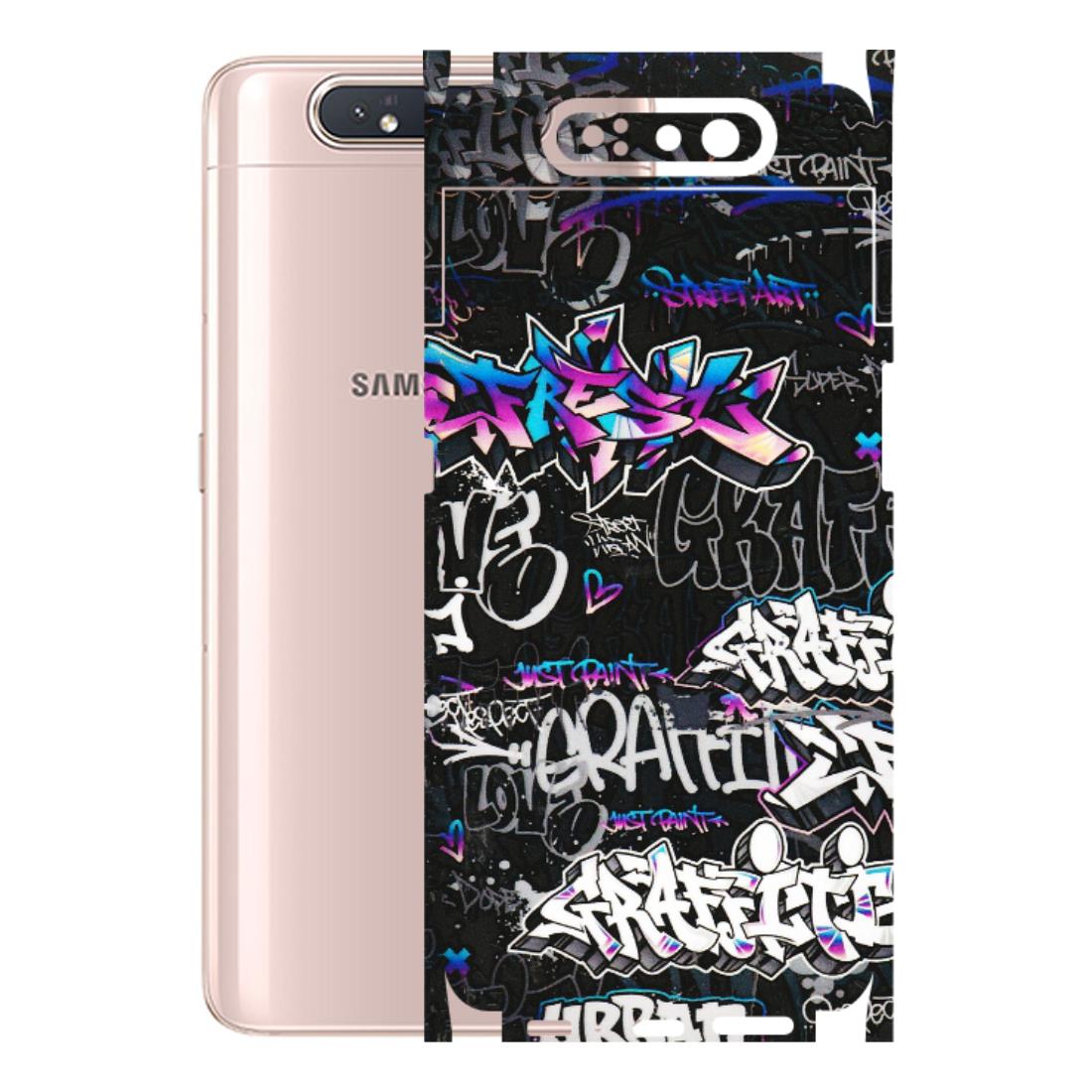 Samsung A/S Series Phone Skins (All Models) - Graffiti Killer - 3D Embossed Finish (L-274) Samsung Galaxy A80
