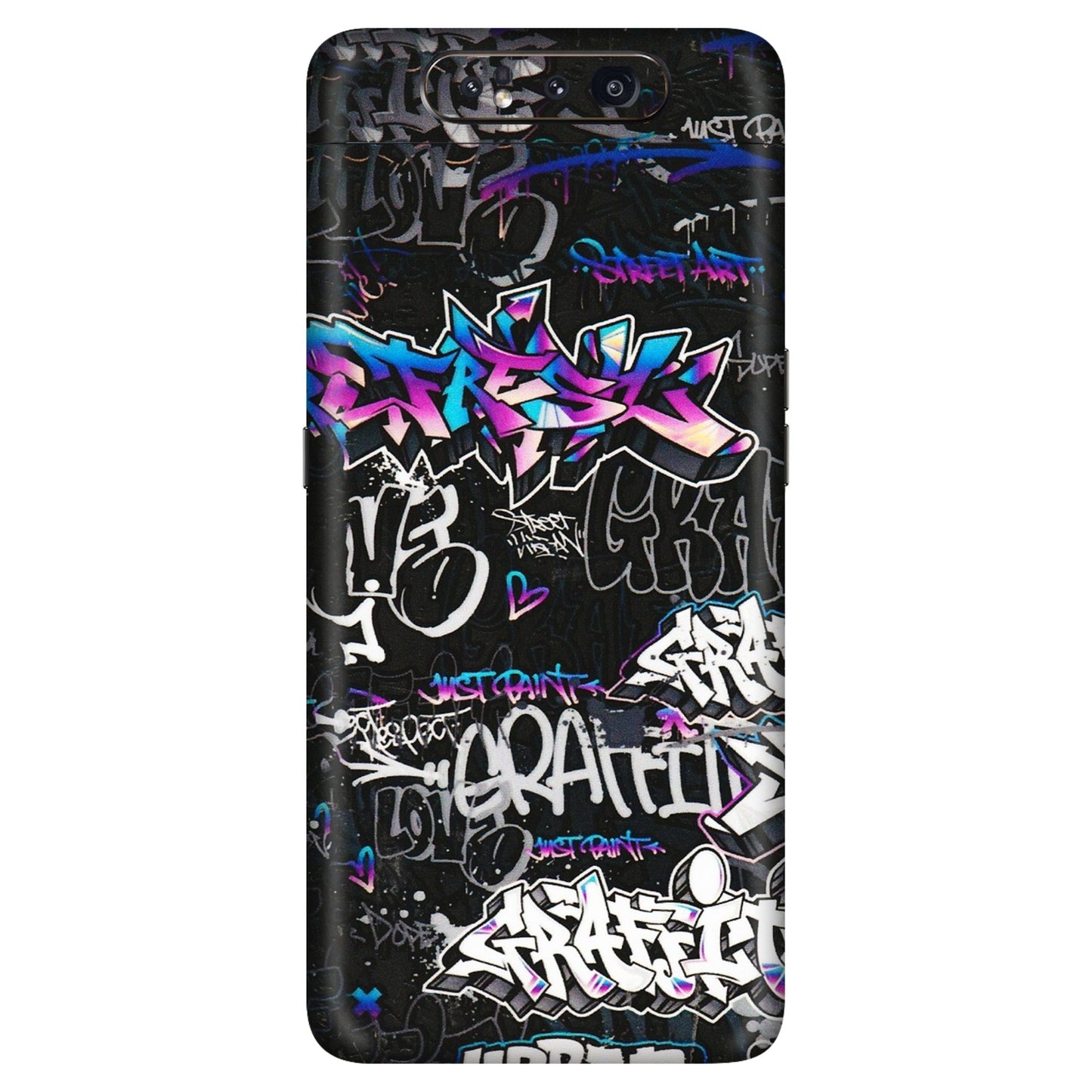 Samsung A/S Series Phone Skins (All Models) - Graffiti Killer - 3D Embossed Finish (L-274) Samsung Galaxy A80