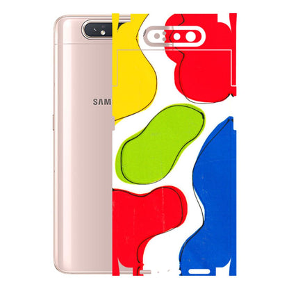 Samsung A/S Series Phone Skins (All Models) - RGB Colour Paint - 3D Embossed Finish (L-284) Samsung Galaxy A80