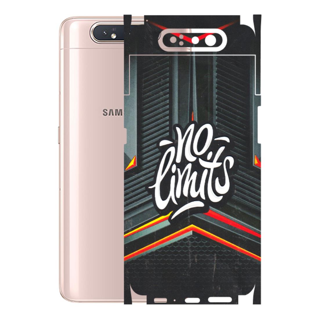 Samsung A/S Series Phone Skins (All Models) - No Limits - 3D Embossed Finish (L-286) Samsung Galaxy A80