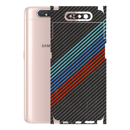 Samsung A/S Series Phone Skins (All Models) - Carbon BM - 3D Embossed Finish (L-302) Samsung Galaxy A80